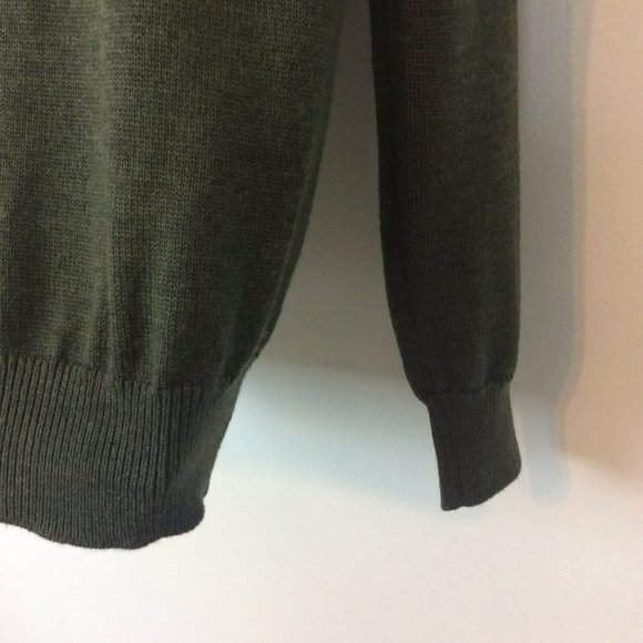 Banana Republic Green Military Style Sweater - Picture 7 of 10